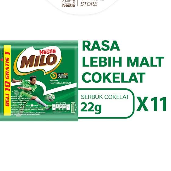 

GROSIR_JAKARTA Milo Activ-Go Sachet 22gr - 11 Pcs x 2