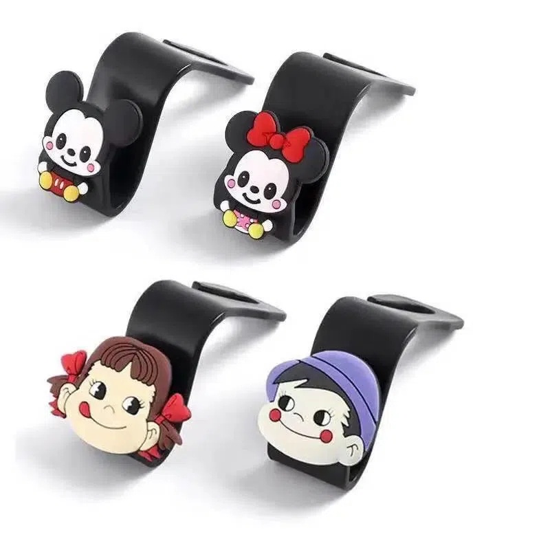 Pengait Belakang Kursi Mobil car hook Kecil Multifungsi back seat hook Kartun Lucu Kait Kecil invisible.