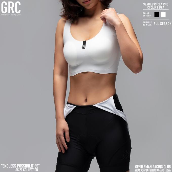 READY STOCK GRC Classic Seamless Cycling Sport Bra