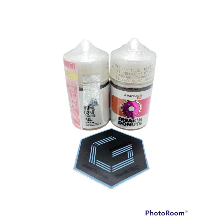 Freak'n Donuts CHOCO BERRY 60ml by Juicenation Liquid Vape Freak n