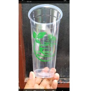 sablon plus cup 22 oz 1000pcs hok slim