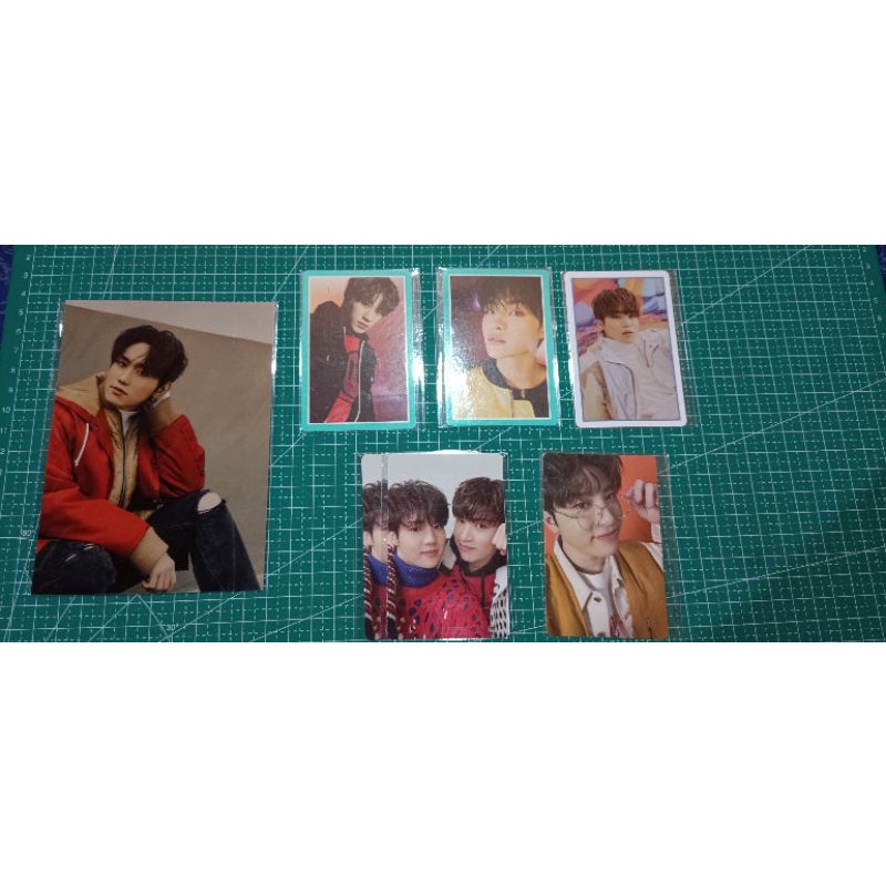 [Ready stock] Official Treasure PC Photocard TTS PB Green Ver Jihoon Yedam Junghwan Doyoung Dobby Je
