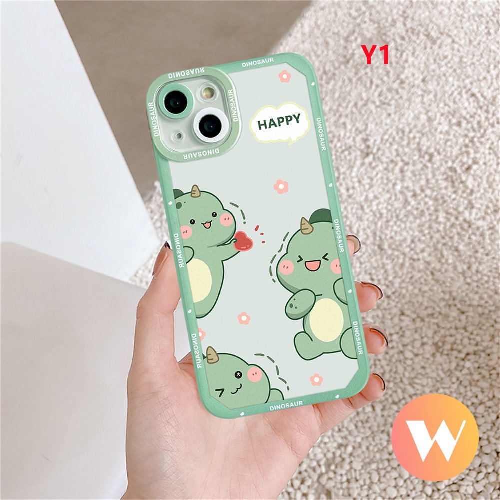 Redmi Note9 Note11 10 Note8 Note 9s 11s 9Pro 10s 10Pro Max PO CO M3 X3 NFC Redmi 10 9 9T 9A 10A 10C 9C NFC Soft TPU Lucu Dinosaurus Milk Tea Kartun Case Cover