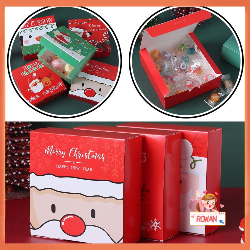 R-flower Christmas Gift Box Kado Untuk Teman Cookie Box Rusa Merry Christmas