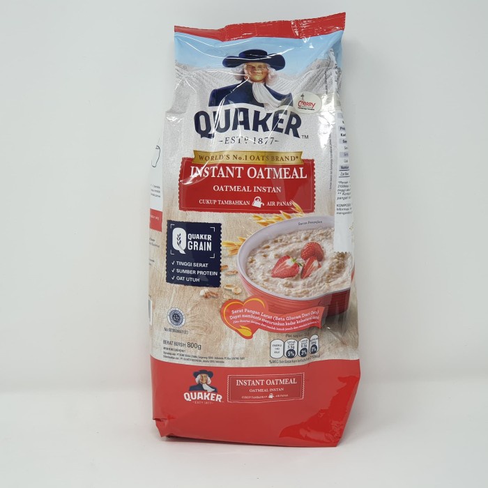 

⭐BISA COD⭐ QUAKER INSTANT OATMEAL 800 GR