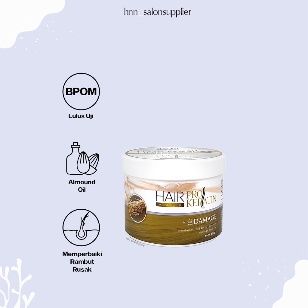 Deviti Hair Mask Masker Rambut  500gr