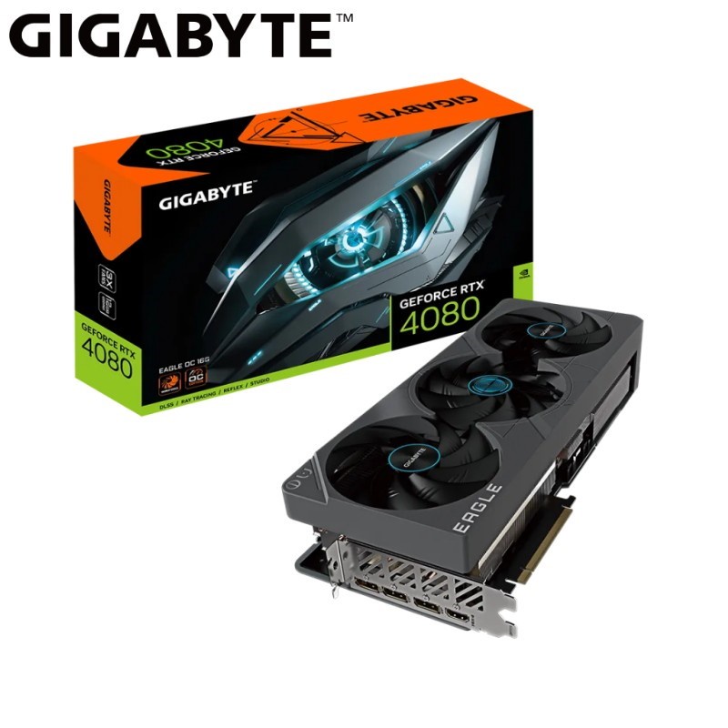 GIGABYTE GeForce RTX 4080 16GB EAGLE OC GDDR6X - VGA Card