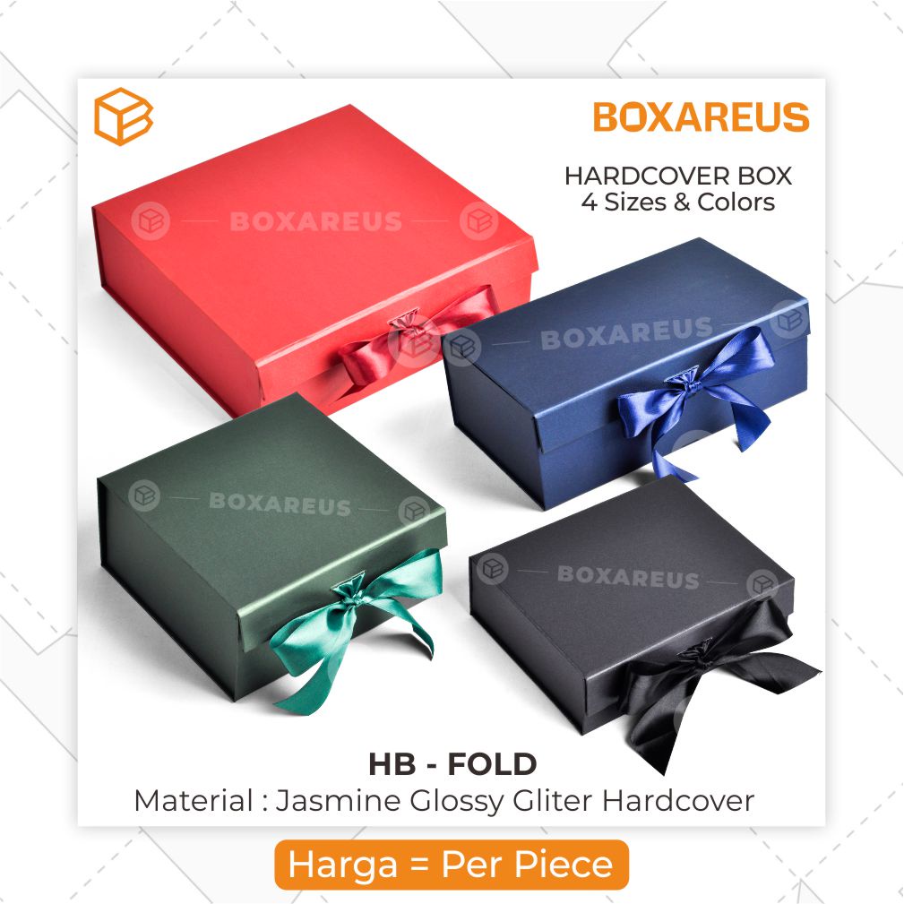 HARDBOX Hard Box Hampers Premium Kotak Kado Natal Imlek Lebaran | HB FOLD