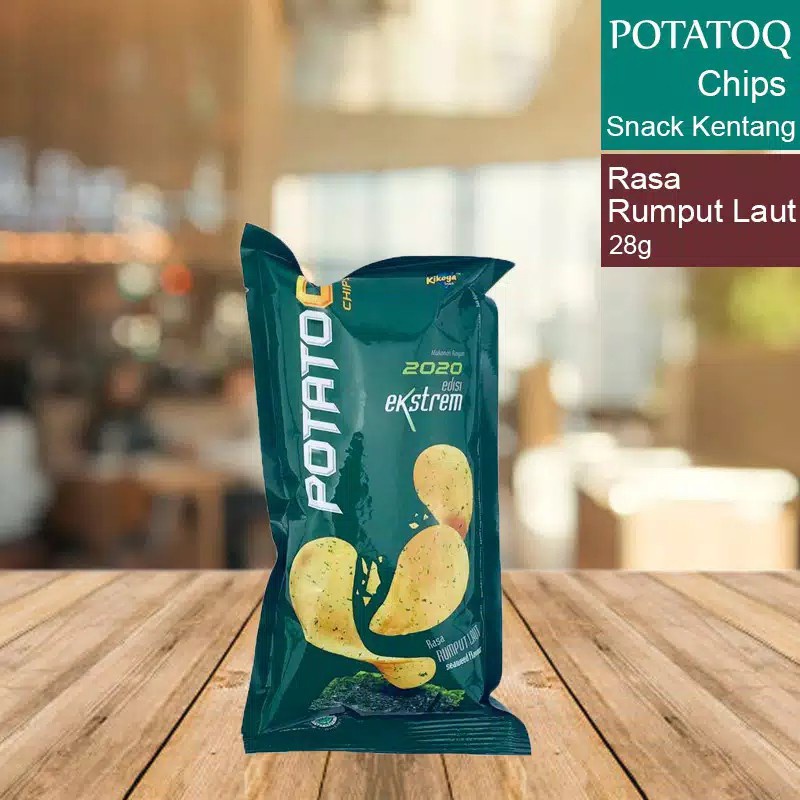 CHIKI POTATO Q CHIPS SNACK KENTANG PER 1 PCS [SWEETSPACE]