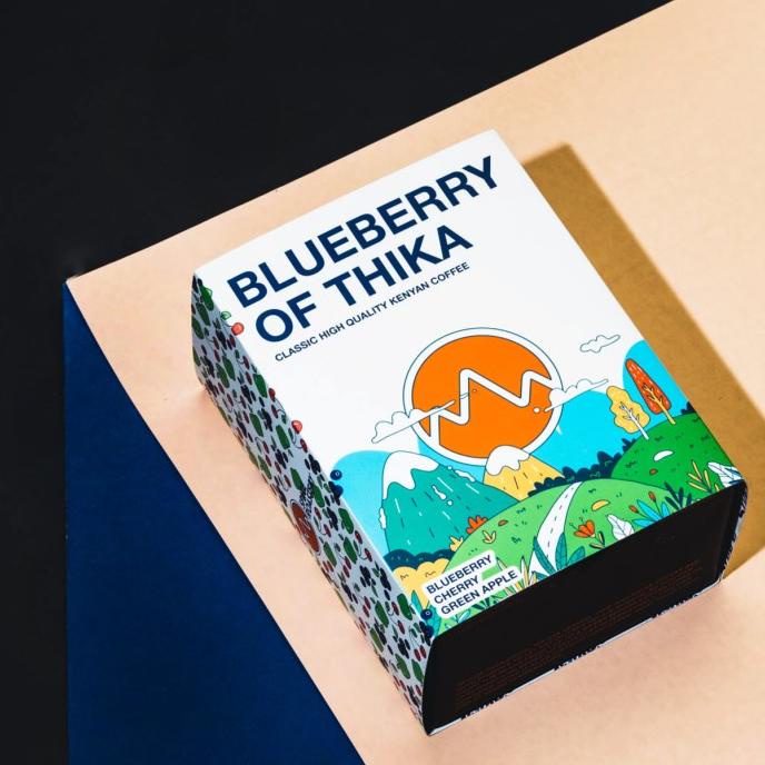 

[BISA COD] Blueberry Of Thika 200gr roasted beans specialty coffee biji