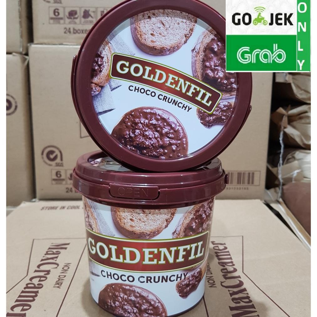 

[BAYAR DITEMPAT] GoldenFil Choco crunchy 1 KG GROSIR GOSEND / GRAB ONLY