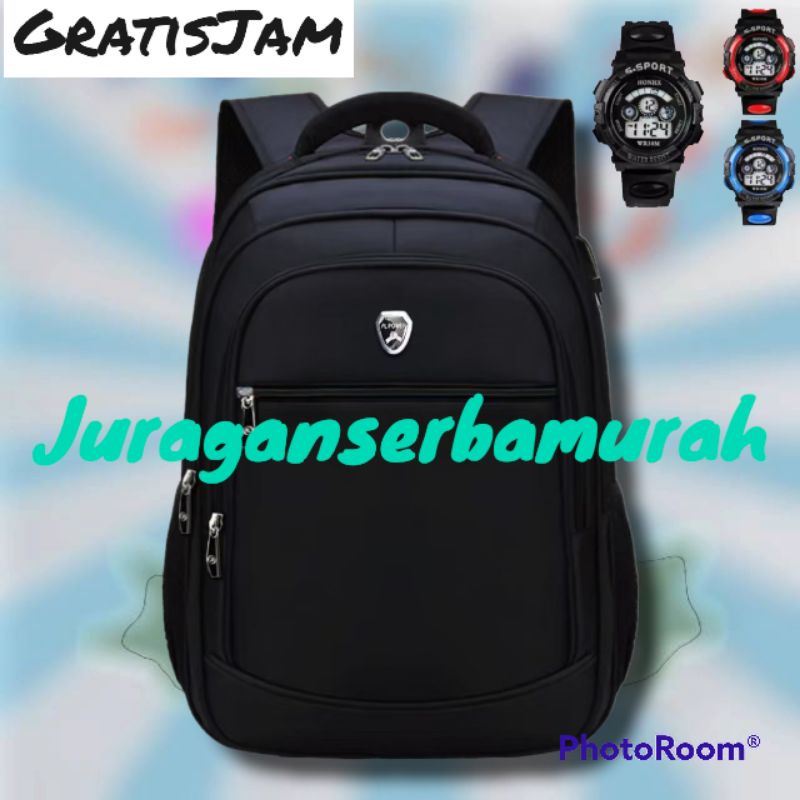 Tas ransel Sekolah  Laki laki-laki SD SMP SMA  ukuran besar murah