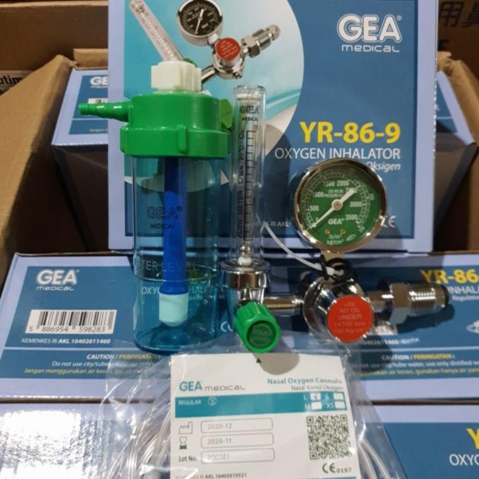 Terlaris GEA Regulator Oksigen/Oxygen regulator/regulator oksigen gea Termurah