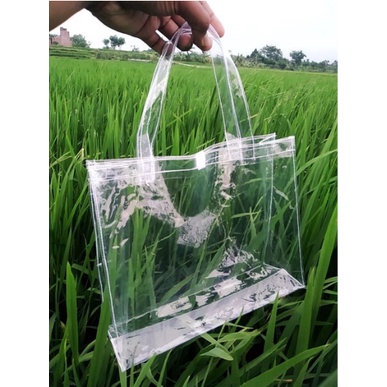 

P35xL10xT30 Goodie Bag Tas Mika Hampers Transparan