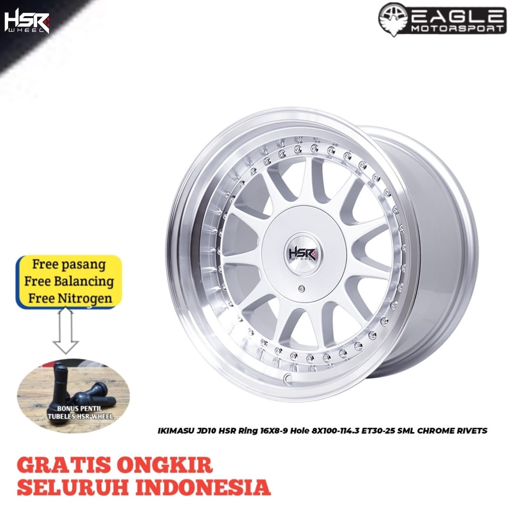 VELG MOBIL R16 VELG CELONG AVANZA XENIA  HSR WHEEL IKIMASU