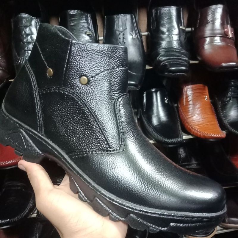 Sale Sepatu Boot Pria/Obral Murah Pantofel Boot Pria/Boot Kerja Pria