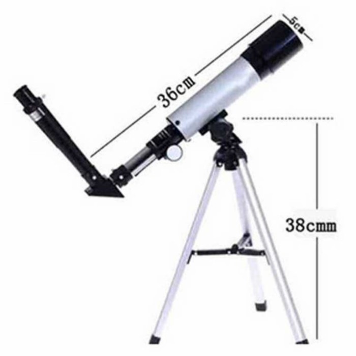 Telescope Teropong Bintang Space Astronomical 360/50mm 60 X Zoom