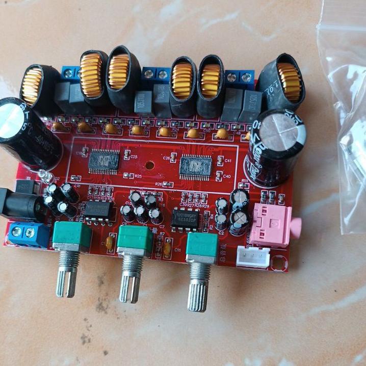 Paling Laris CHIP ORIGINAL ASLI M139 Kit Power Amplifier Class D TPA 3116D2 2.1 2x50W+100W Stereo Su