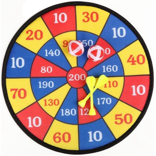 

Unik PAPAN DART 36CM VELCRO/mainan anak ketangkasan kado hadiah Limited