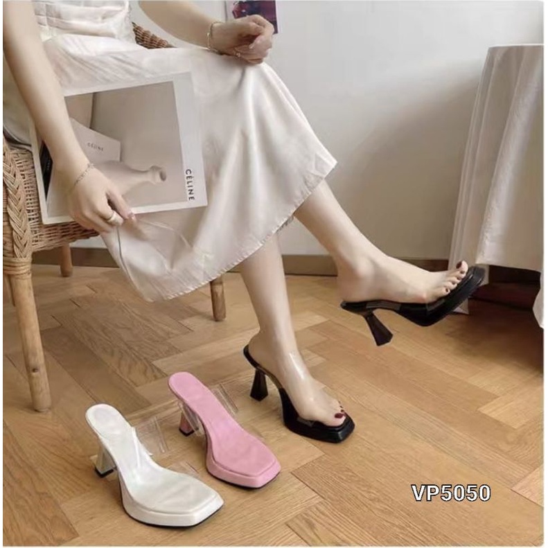 High Heels Slop Veronica Fashion Korea Import Vp5050