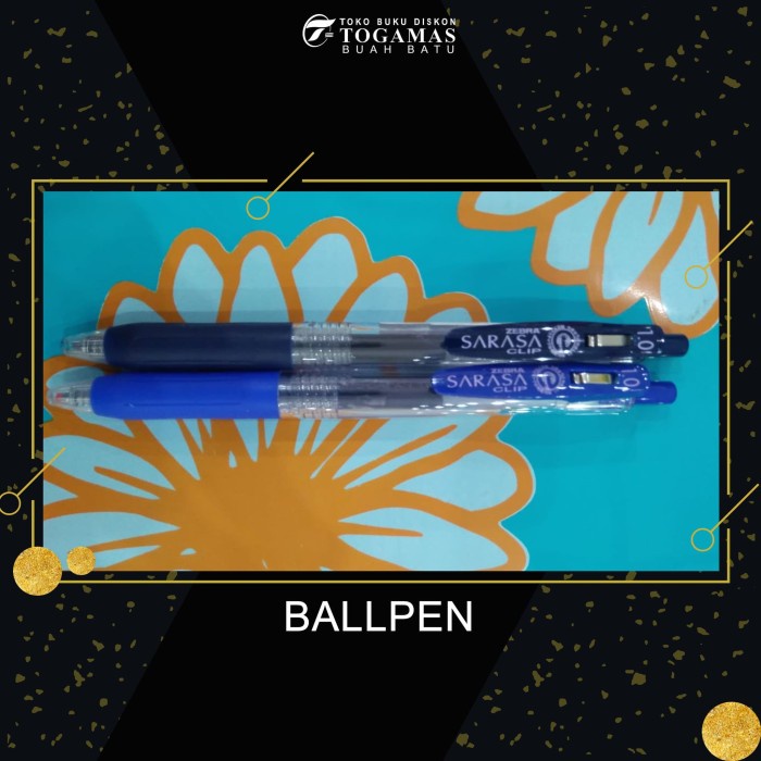 

Promo BALLPEN GEL SARASA CLIP 1.0 ZEBRA Murah