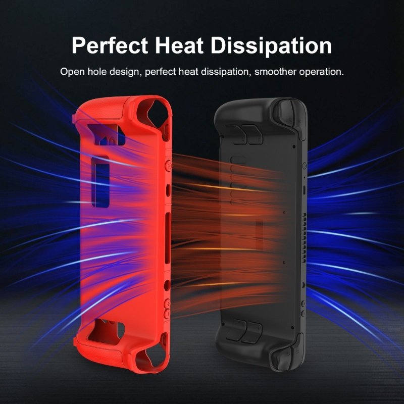 Zzz Casing Pelindung Untuk Steam Deck Protector-Silicone Cover Shock-Absorption Nonslip