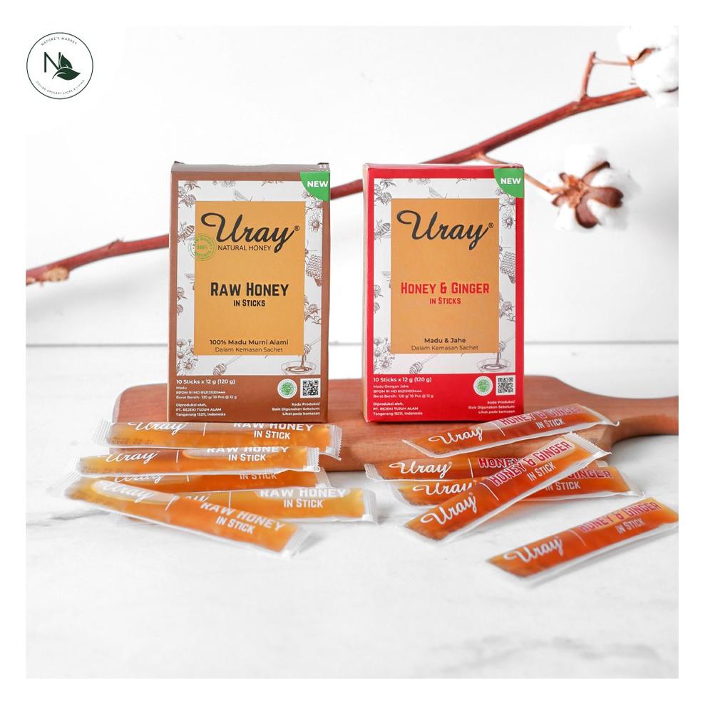 

[KODE PRODUK S7AEO8167] Madu Uray Sachet - Honey & Ginger in Sticks 120gr