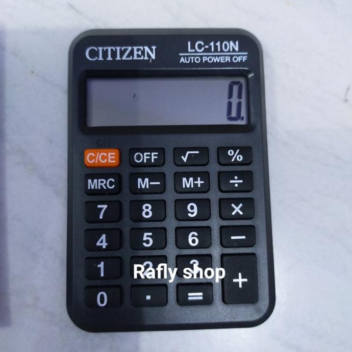 

Kalkulator Citizen Lc 110N 8 Digit