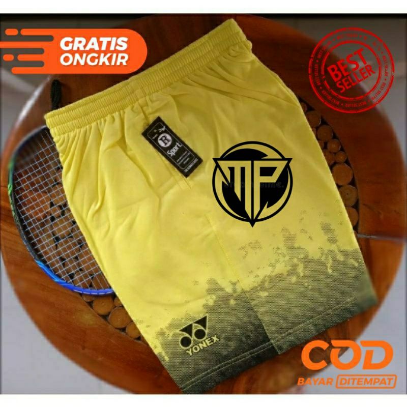 Celana pendek yonex bulutangkis badminton bahan adem 100% Realpicture