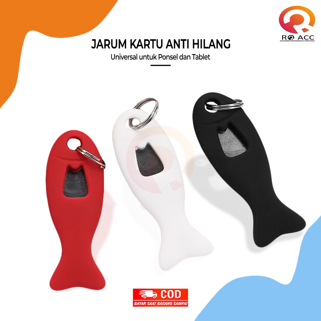 [RO ACC] NANVAN NVN-SC01 TEMPAT SIMPAN SIMCARD EJECTOR / TUSUK JARUM SIMCARD / MEMORY SD CARD