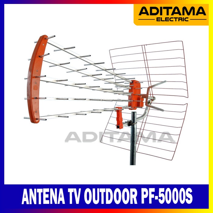 Ant Antena Tv Outdoor Pf Goceng-5000S / Pf Antenna Yagi Pf-5000 S
