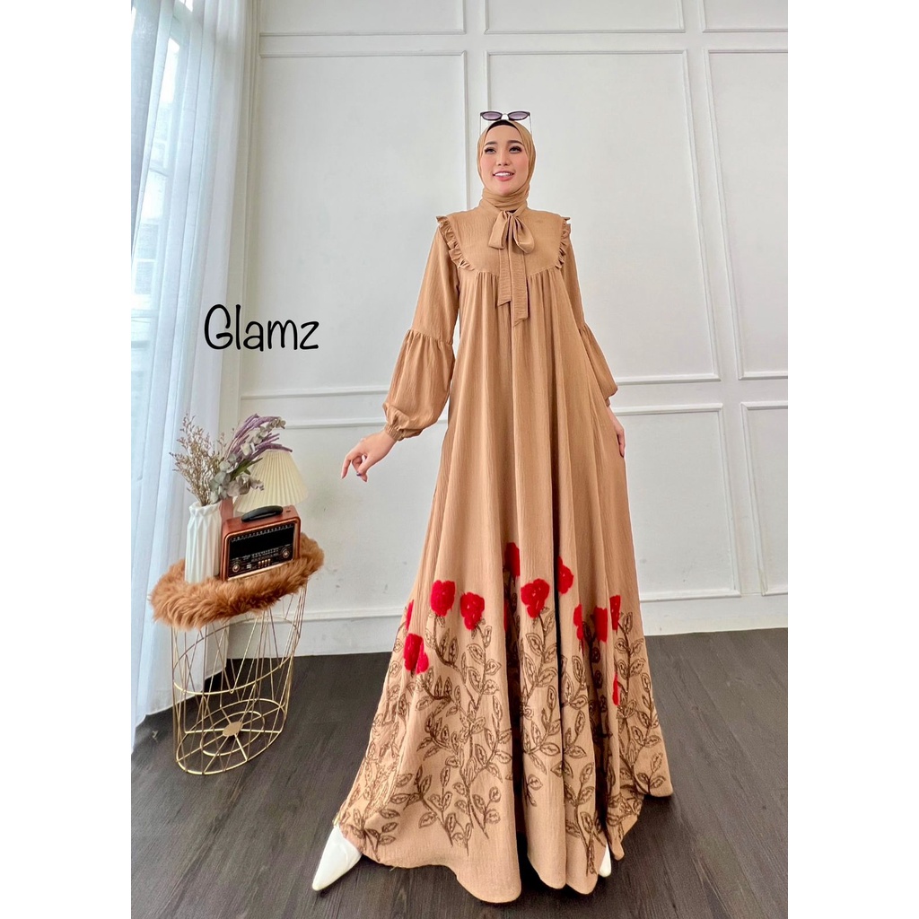 Original GLAMZ Dress Evelyn 5 (seri A)  / Fashion Muslim Gamis