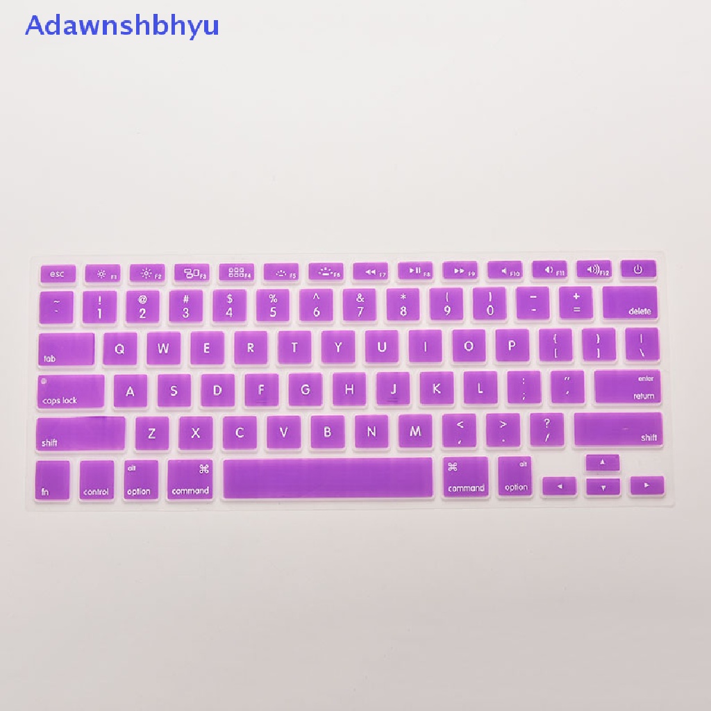 Case Penutup Kulit Keyboard Bahan Silikon Adhyu Untuk Macbook Air Pro 13 &quot;15&quot; 17inci ID