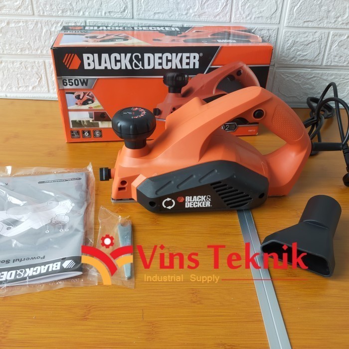 Mesin Serut Kayu Ketam Planer Kw712 Black+Decker Kw 712