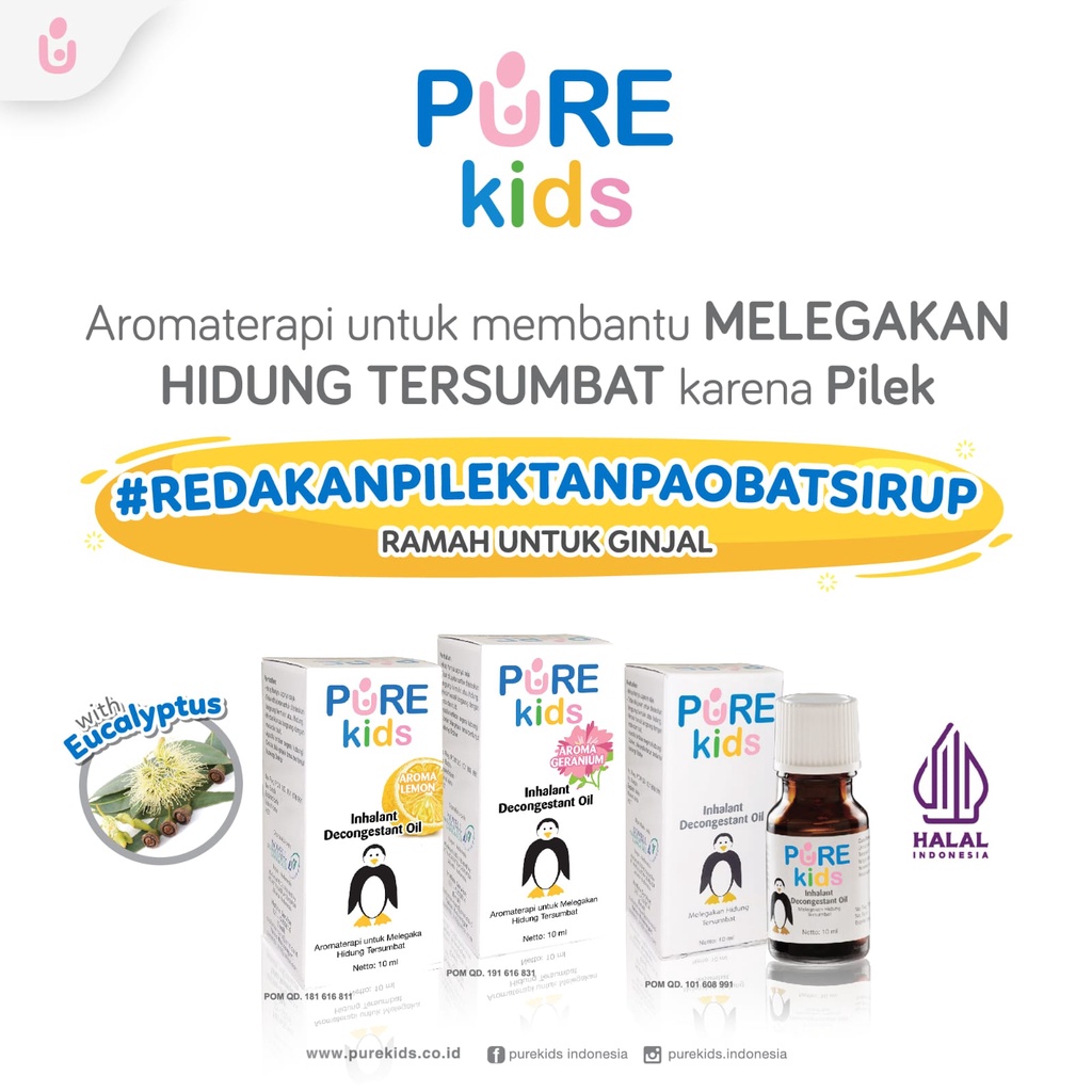PURE KIDS INHALANT 10ML /  PURE KIDS ITCHY CREAM 15GR / PURE BB RASH CREAM 50GR / PURE BB MOISTURIZER CREAM 100GR