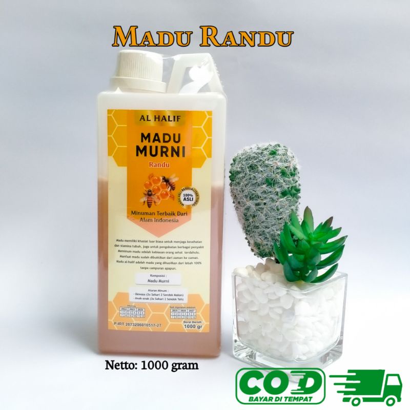 

Madu Randu Asli 100% Madu Murni Asli 1kg Super