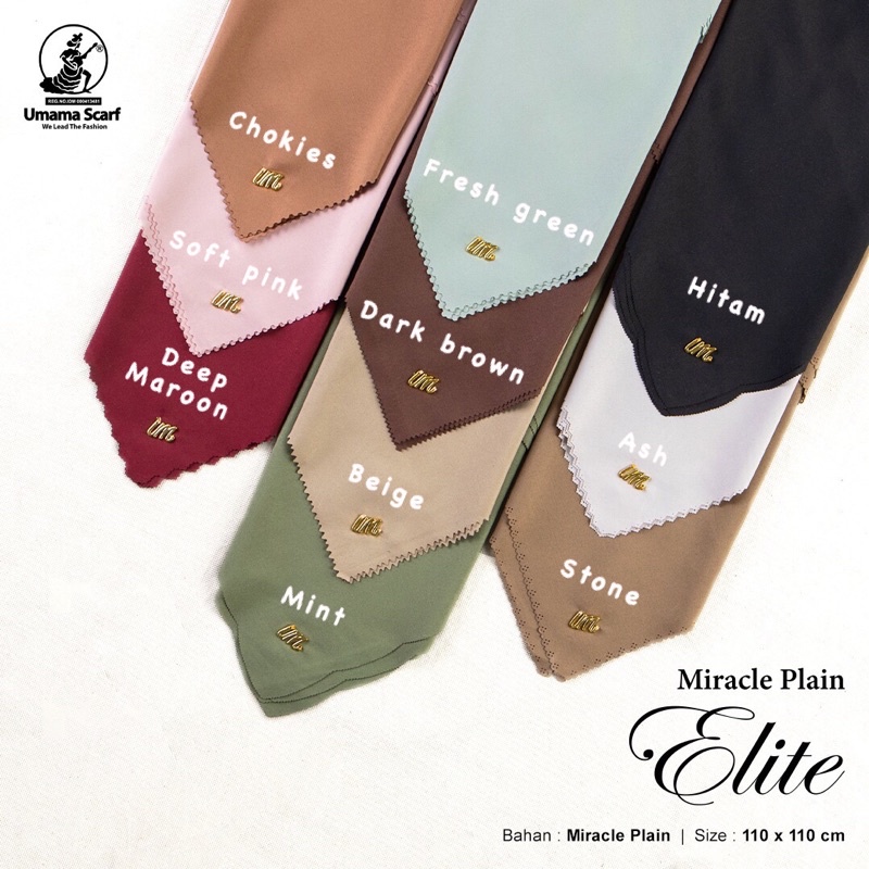 SEGIEMPAT MIRACLE PLAIN ELITE METAL LOGO