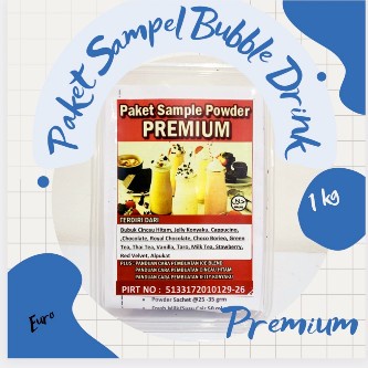 

Paket Percobaan Bubuk Minuman Premium-Sampel Powder Bubble Drink PREMIUM