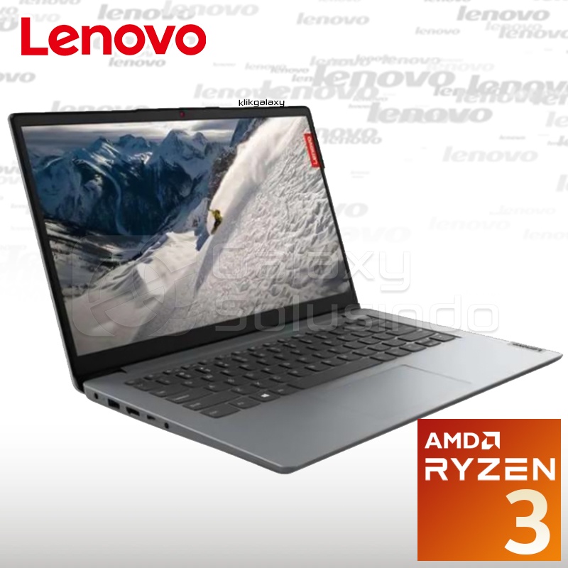 Lenovo Ideapad Slim 1 14AMN7-3NID Ryzen 3 7320U 512GB SSD 8GB - Cloud Grey Notebook