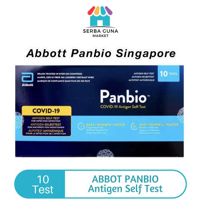 Abbott Panbio Nasal Antigen Isi 10 IMPORT SINGAPORE