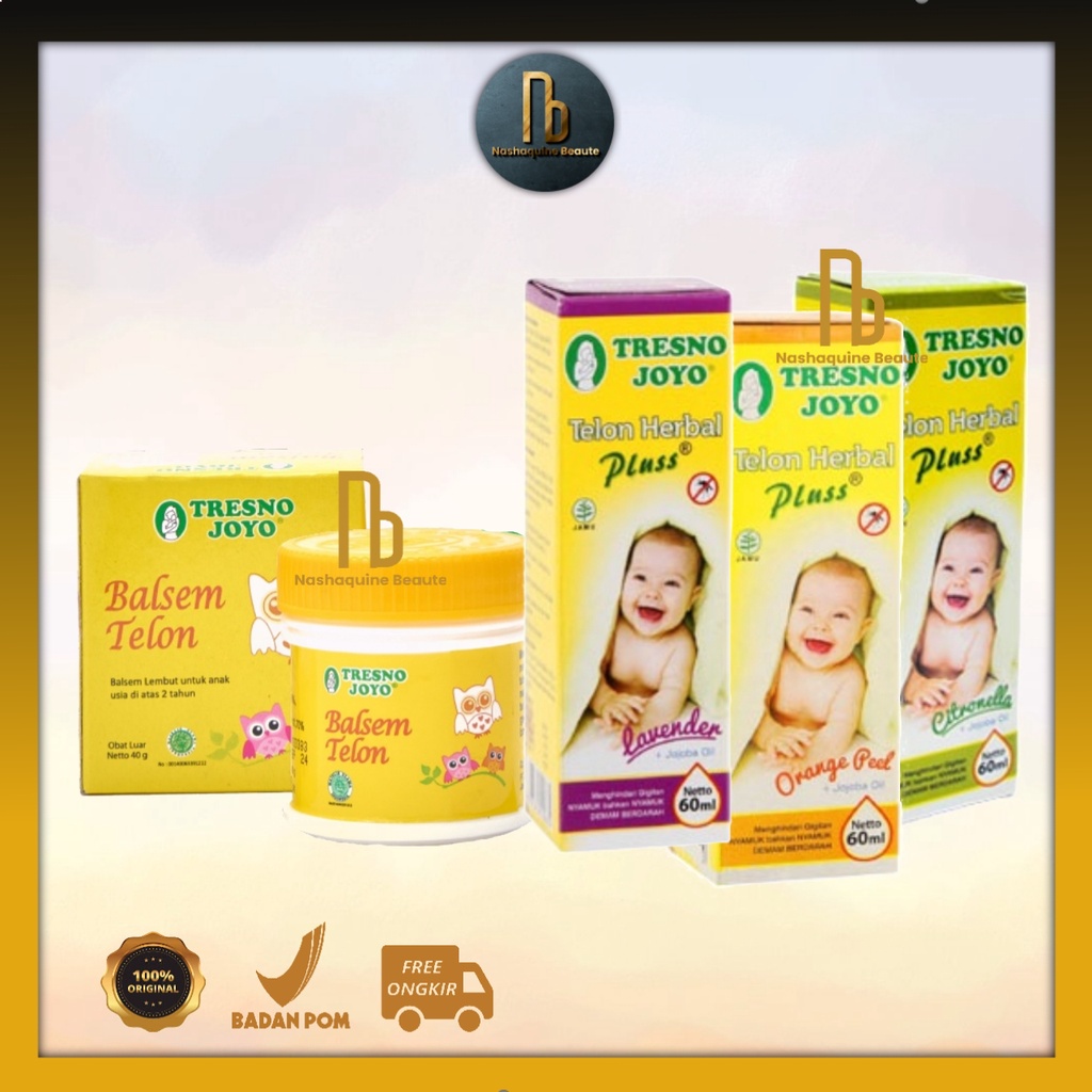 Tresno Joyo Balsem Telon - Minyak Telon Herbal Pluss 60ml
