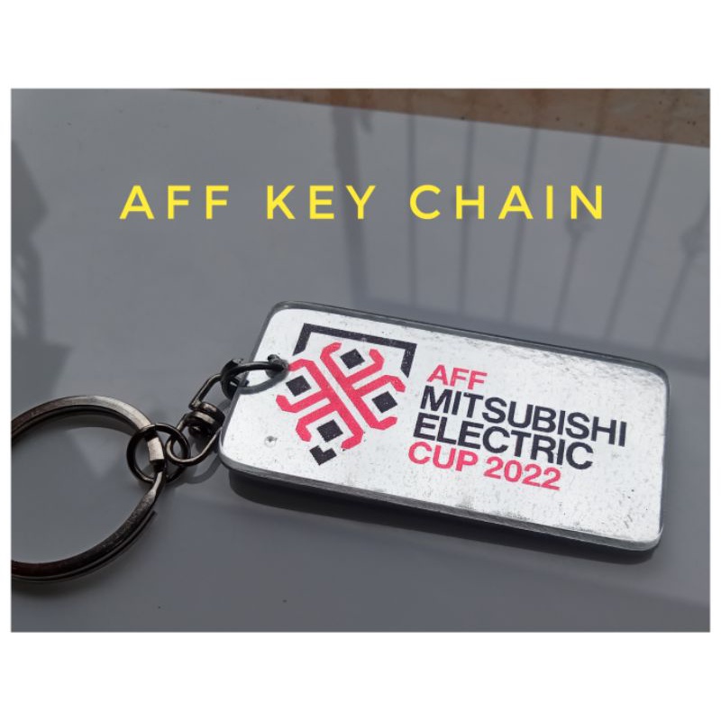 KEY CHAIN GANTUNGAN KUNCI BOLA PIALA AFF MITSUBISHI ELECTRIC 2022