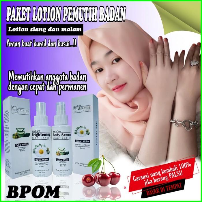 Instacare lotion pemutih badan bpom permanen cepat hb dosting asli