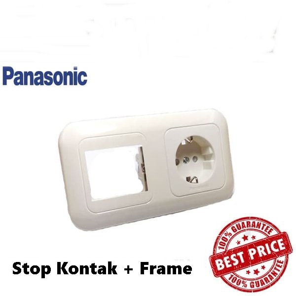 Panasonic Stop Kontak + Frame Kosong IB Inbow