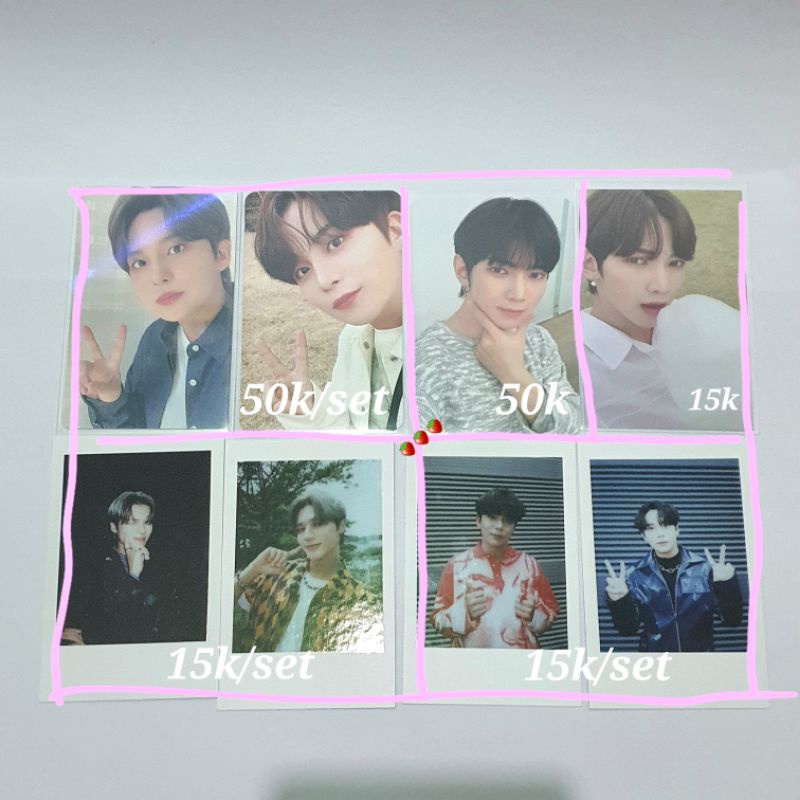 PC ATEEZ YEOSANG MAKESTAR 2.0 WOOYOUNG POLAROID SUBK JONGHO OTY SET