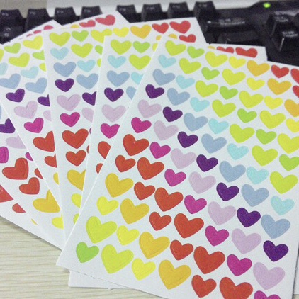 [kstuffind] Sticker Gradasi Mini Deco Dot Hati Bintang Dekorasi Photocard Lucu Warna Warni Gradation Scrapbook Love Star DIY Aesthetic Toplader Decoration Journal Jurnal Stiker PC Koleksi Murah Gemas Deco