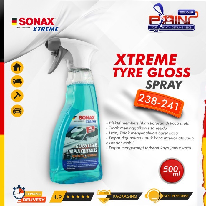 SONAX Xtreme Glass Clear 238-241 500ml Cairan Pembersih Kaca Mobil