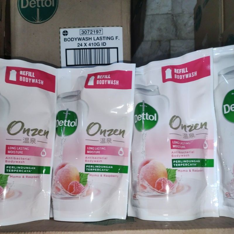 dettol random fresh/onzen Momo &amp; raspbery 410 ml