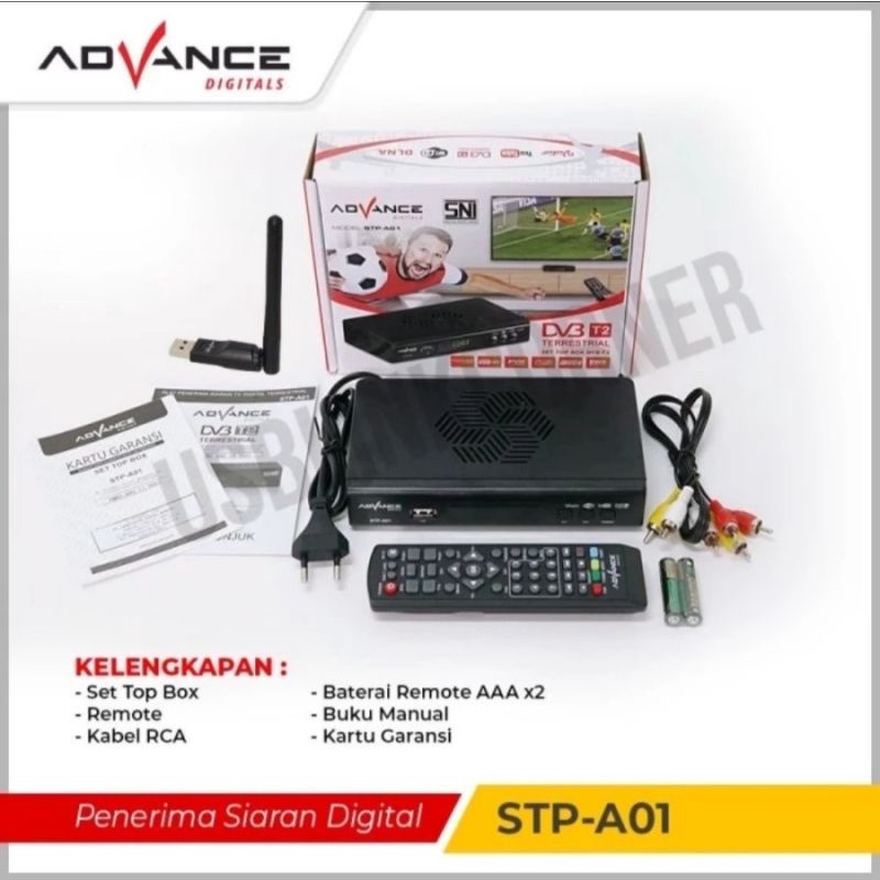 STB  DVB T2 advance . SET TOP BOX TV DIGITAL Tanaka