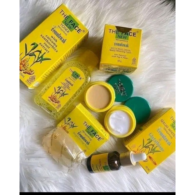 1 PAKET THE FACE TEMULAWAK BPOM